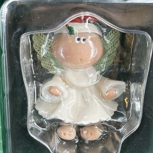 Angel Cheeks Christmas Ornaments, Set of 4 New In Box - Picture 4 of 10
